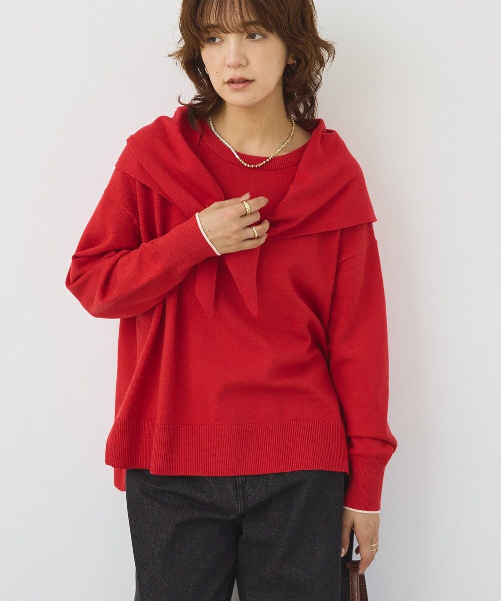 AMERICAN HOLIC バイパチニットスカーフ 