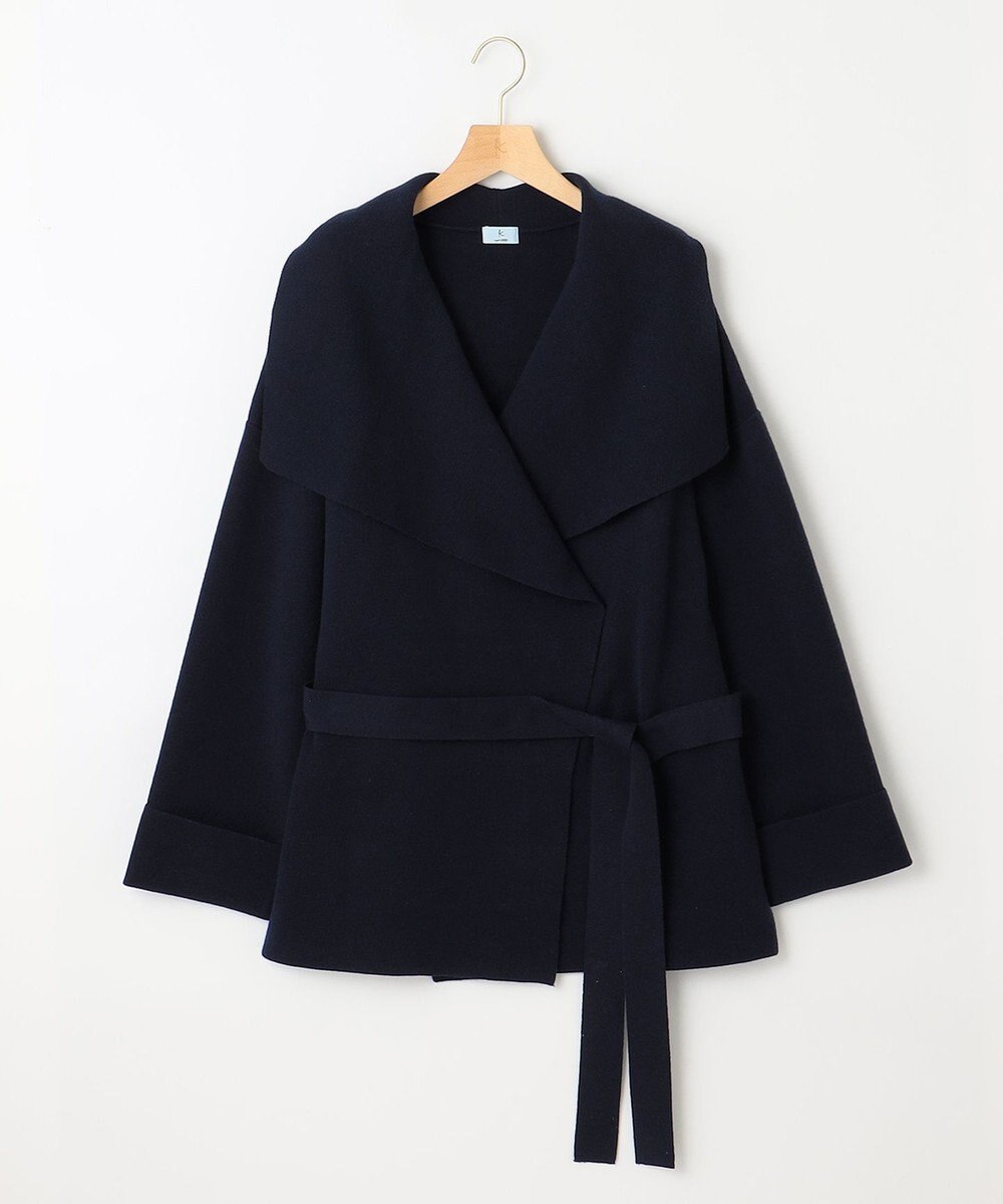 組曲 【軽羽織】ショールカラー カーディガン 