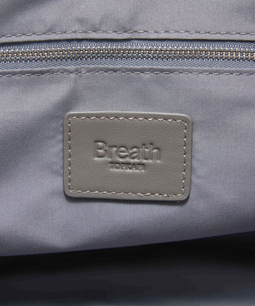 TOPKAPI 【Breath TOPKAPI】MORPH モーフ リンクルナイロン 2way ワイド トートバッグ チャーム付き　軽量 / 撥水 
