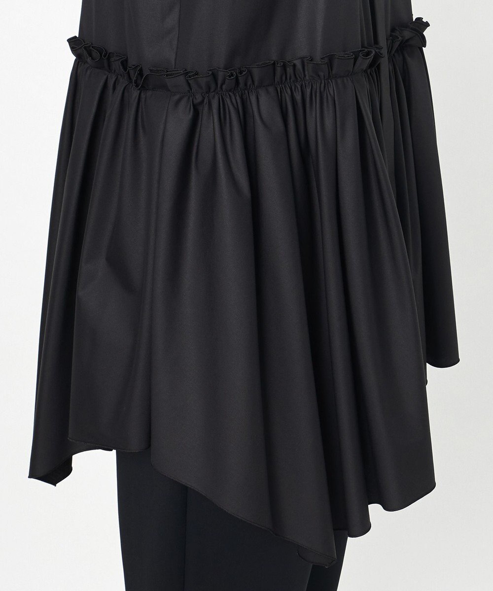 23区 【R(アール)】ルミナスコットン イレギュラーヘム ブラウス 