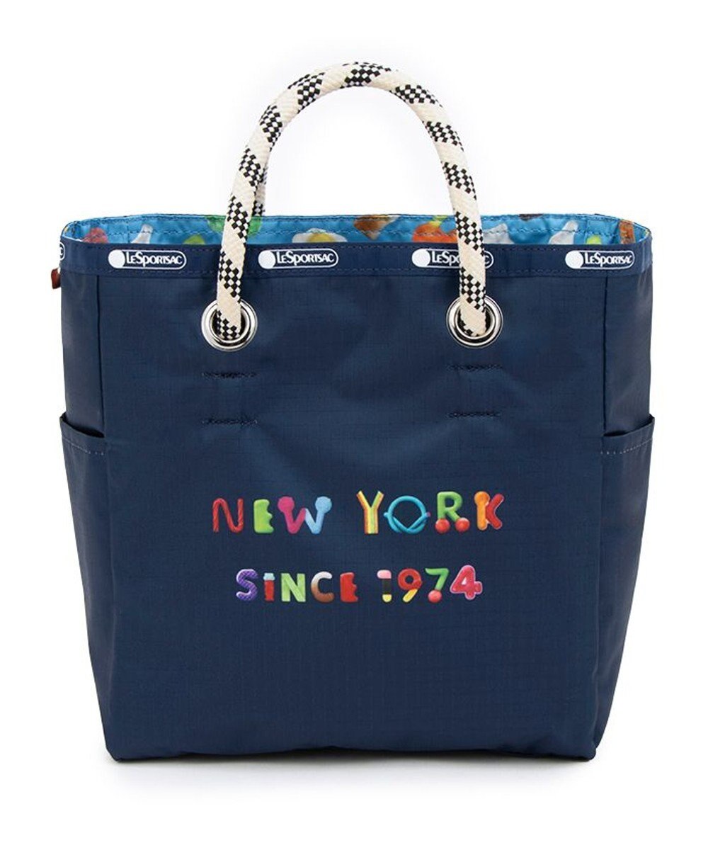 LeSportsac MEDIUM 2 WAY TOTE/ハリボーエヌワイシーリバーシブルトート 
