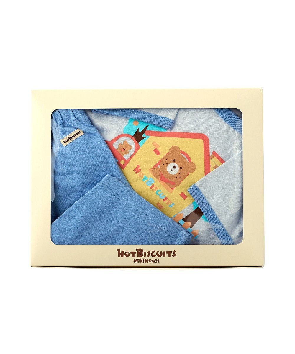MIKI HOUSE HOT BISCUITS 【70-80cm】 ビーンズ Tシャツセット【BOX付き】 