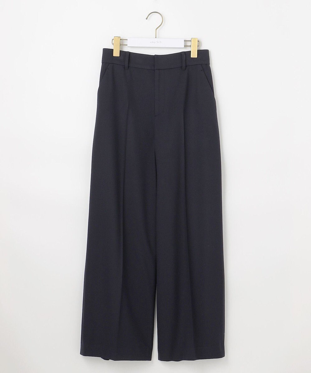 ANY SIS ビューティサーモ2WAYストレッチ ワイドパンツ 