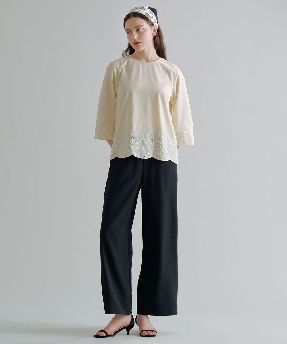 J.PRESS LADIES 【着こなしのポイントに】Traditional print  スクエア スカーフ 