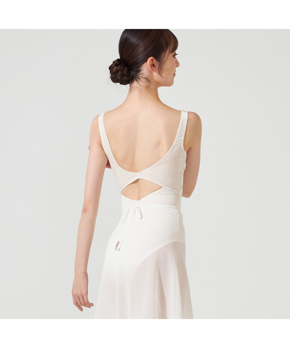 Chacott ◎【Nela ライン】ノースリーブレオタード 