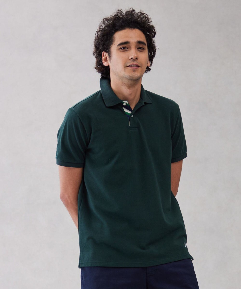 J.PRESS MEN レジメンタル ポロシャツ 