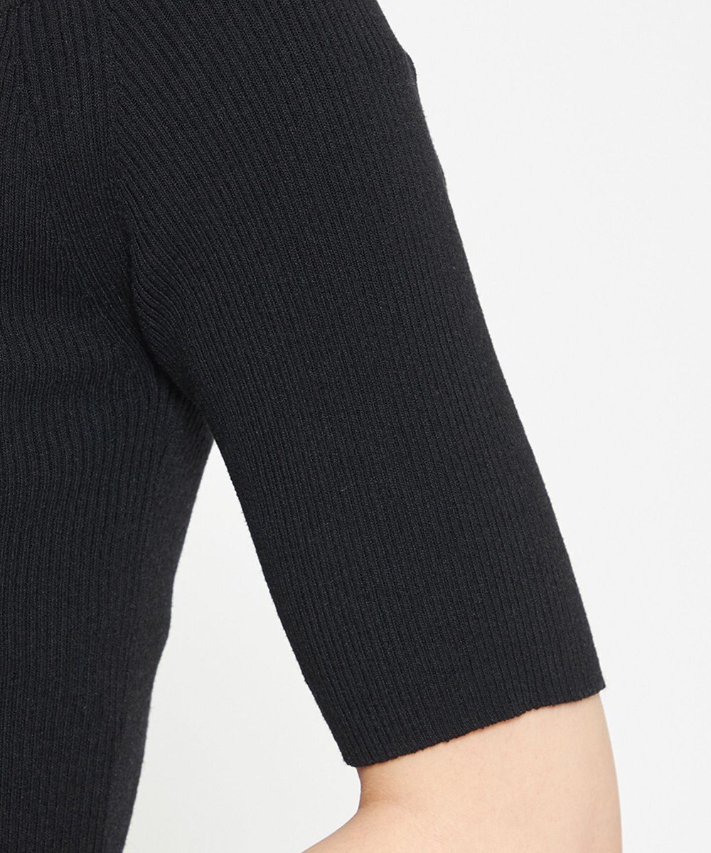 uncrave リネンニット オフショルトップス 