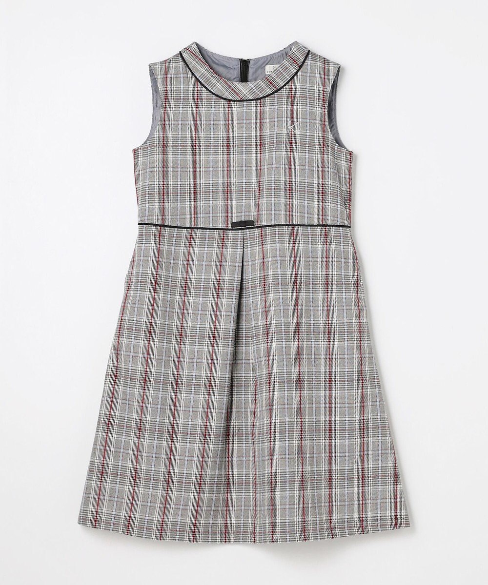 組曲 KIDS 【150-160㎝】グレンチェック ジャンスカ 