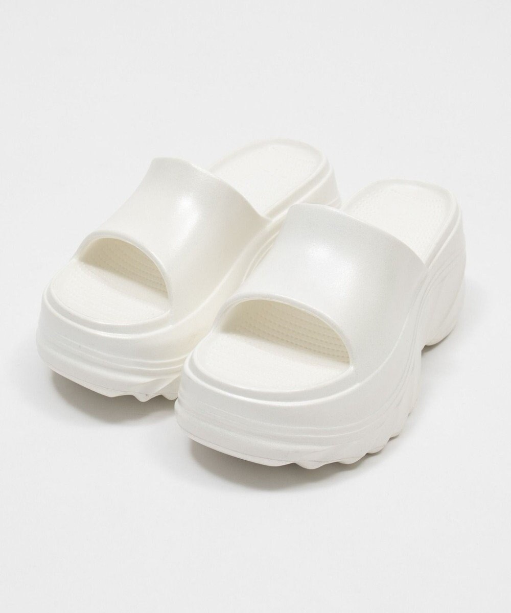 WEGO 厚底デザインラバーサンダル 