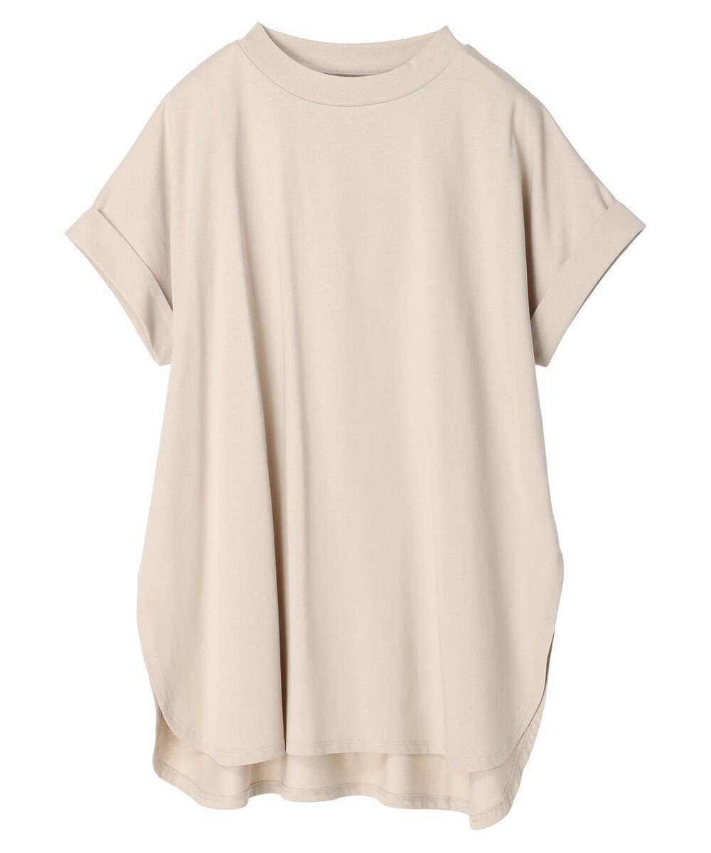 Green Parks 汗じみ防止Ｗカフスフレンチチュニック 