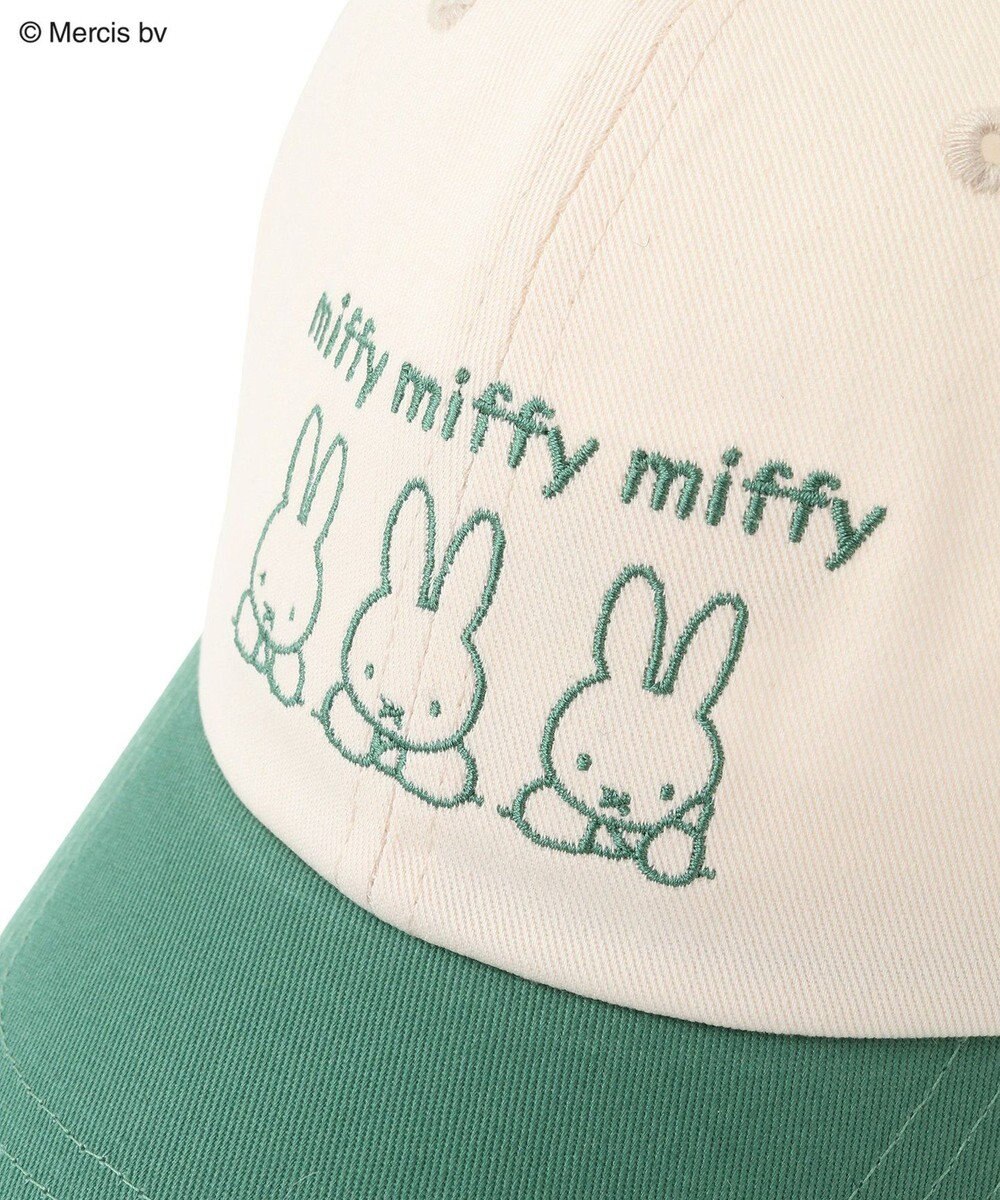 Green Parks Ｍｉｆｆｙ／配色刺繍キャップ 