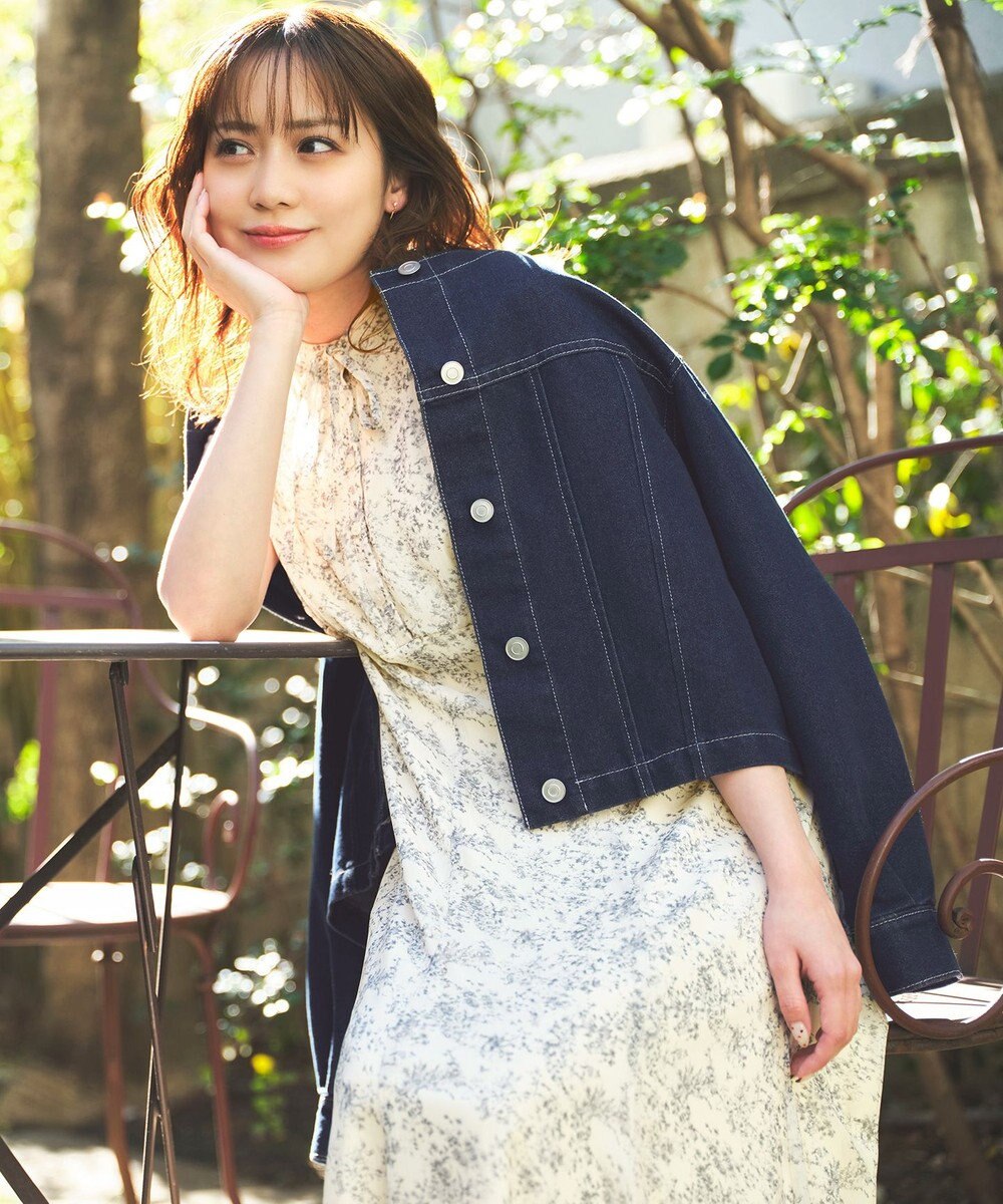 ANY SIS S 【低身長企画】ミニフラワープリント ワンピース 