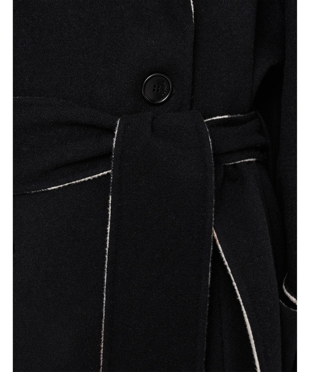 JOSEPH ダブルフェイスリバーシブル-アニメーション　ロングコート 