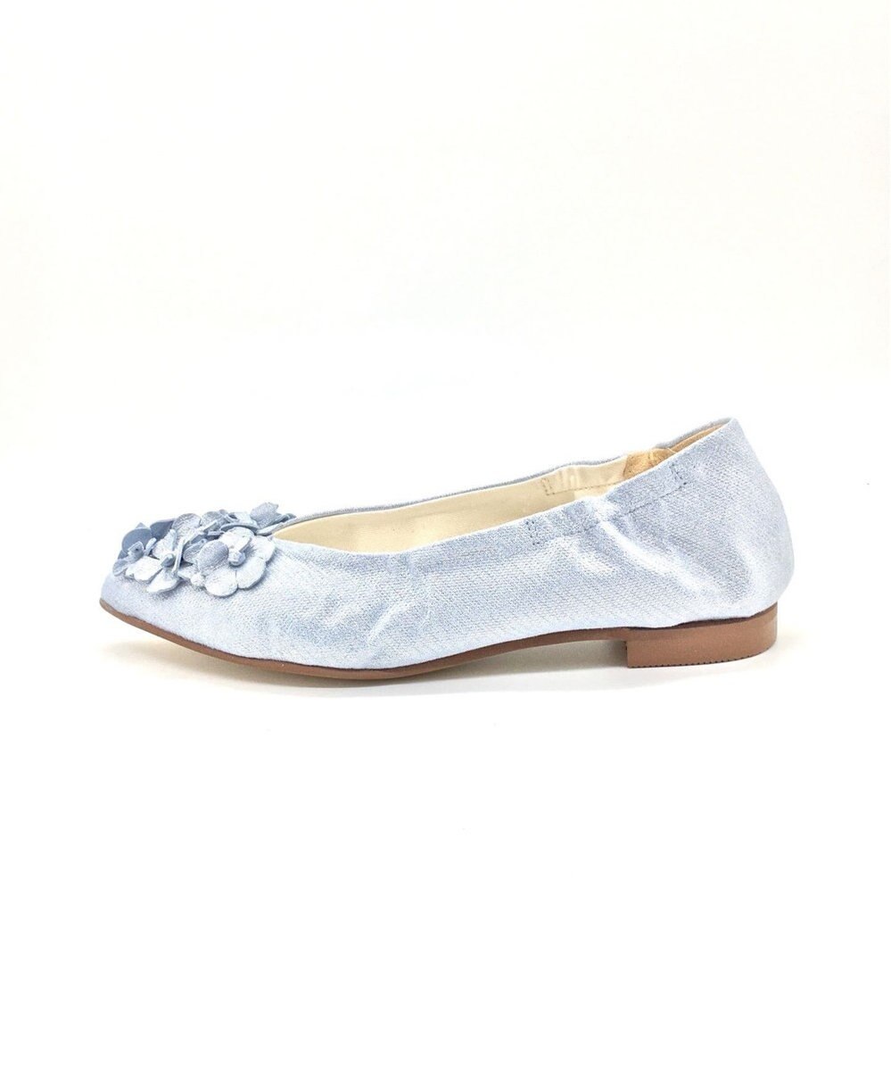 nouvelleRobe Oū 【本革・高反発】Floral decoration ポインテッドトゥ パンプス 