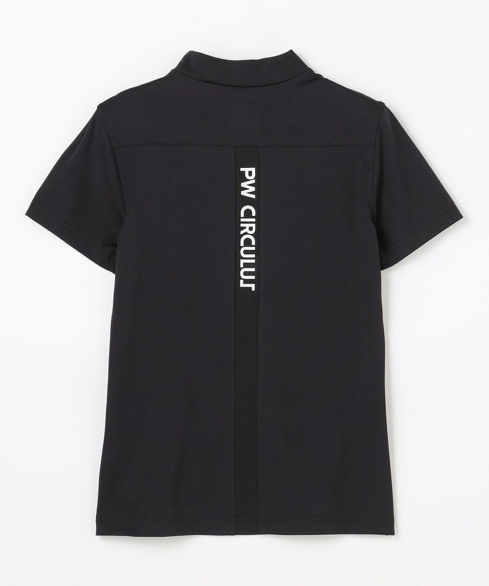 PW CIRCULUS 【WOMEN】メッシュコンビ モックネック  ゴルフウェア レディース 
