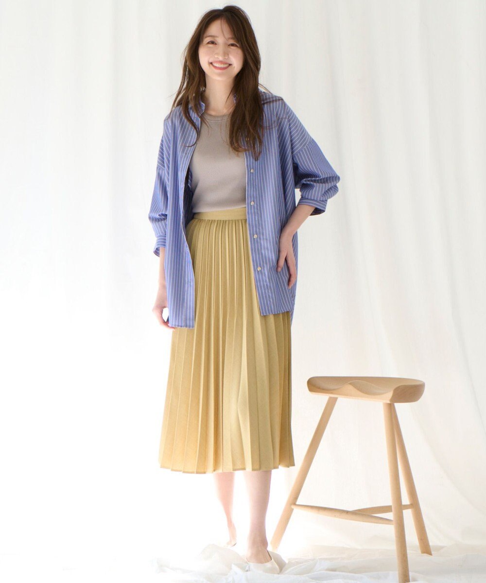 ANY 【UVケア・吸水速乾・接触冷感】ラク映えドライシャツ 