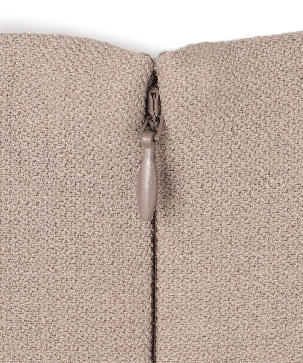 BEIGE， 【VERY NaVY12月号掲載】BUNNELL / ウールハイウエストタブボタンスカート 