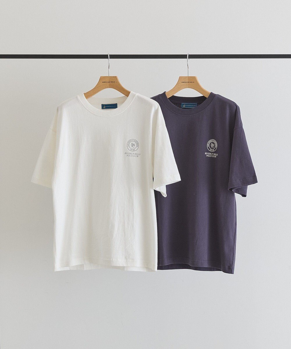 AMERICAN HOLIC 【BEVERLY HILLS POLO CLUB】バックプリントTシャツ 