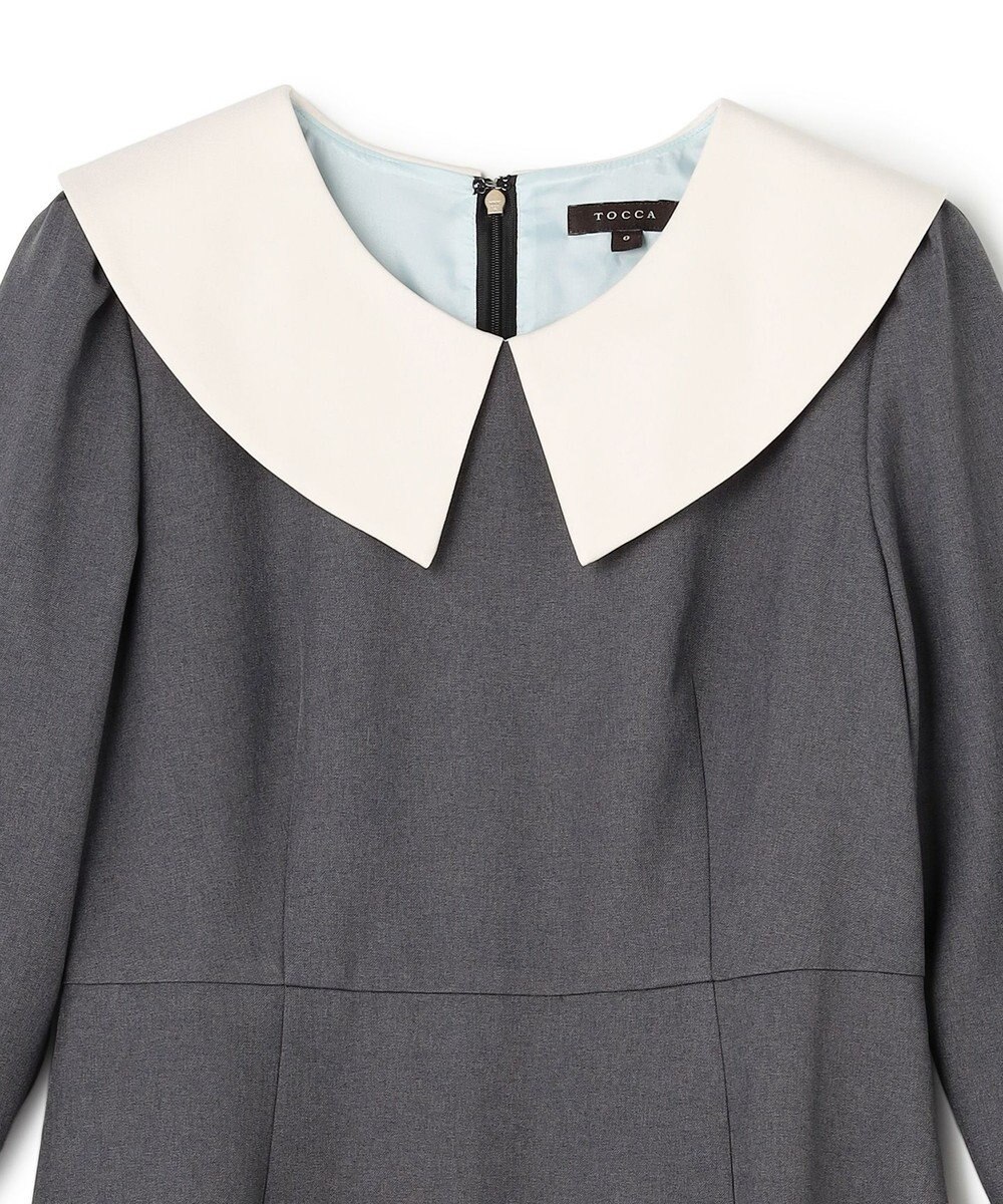 TOCCA 【八木アリサさん着用】【00サイズあり・消臭】FLYING SAUCER 七分丈ドレス 