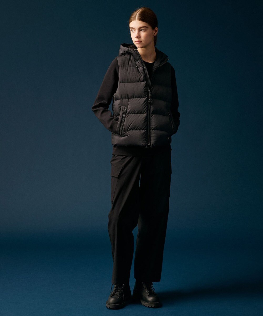 JOSEPH ABBOUD MOUNTAIN 【2wayストレッチ/軽量/ECO撥水】ナイロンリップ2wayストレッチ トレッキングカーゴパンツ 