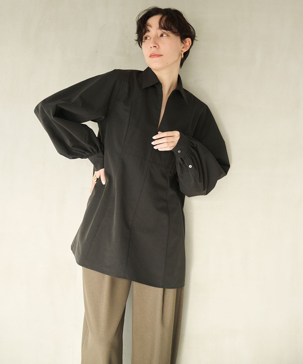 #Newans 【撥水】ユニークフォルムチュニック 