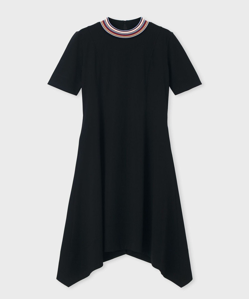 洗える】ストライプネック ジャージ ワンピース / Paul Smith 