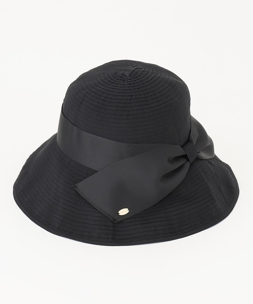 TOCCA 【UV95%以上カット・吸水速乾・抗菌防臭・洗える・サイズ調整可】GROSGRAIN RIBON HAT 帽子 