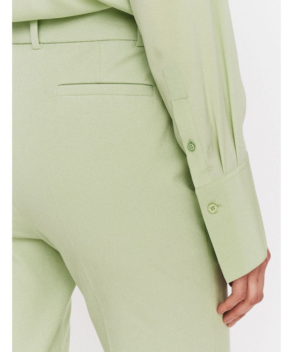 JOSEPH ギャバジンストレッチ　フィットフレアートラウザーズ 