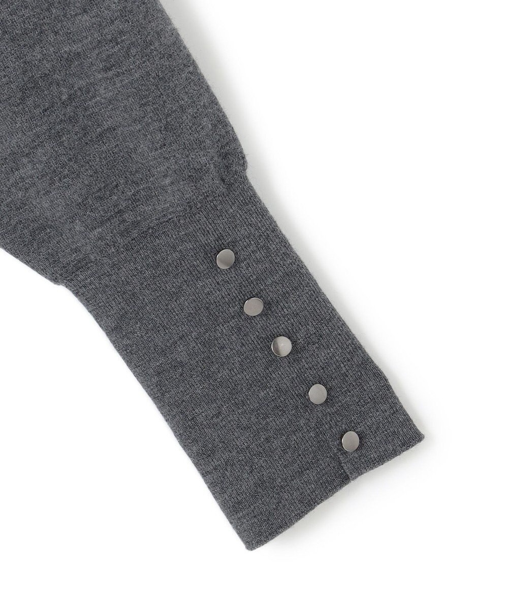 ICB 【洗える】 シルキーウールダブルフェイス ニットプルオーバー 