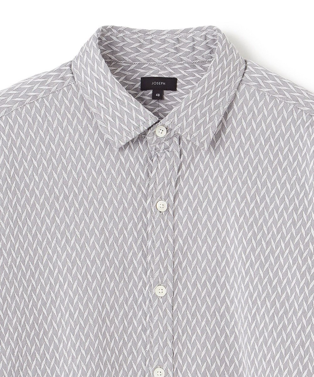 JOSEPH HOMME アロージャガードストレッチ　レギュラーカラーシャツ 