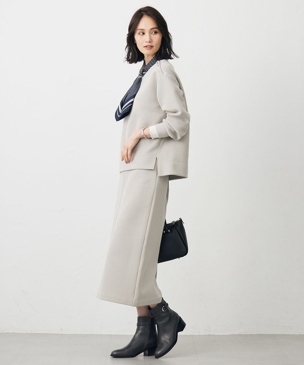 J.PRESS LADIES ダンボールジャージー プルオーバー 