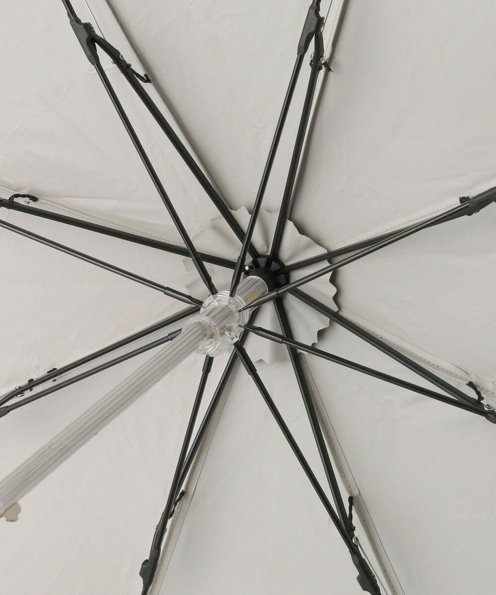 MOONBAT FURLA 晴雨兼用日傘 折りたたみ傘 シャンブレー切継 ／遮光 遮熱 UV 