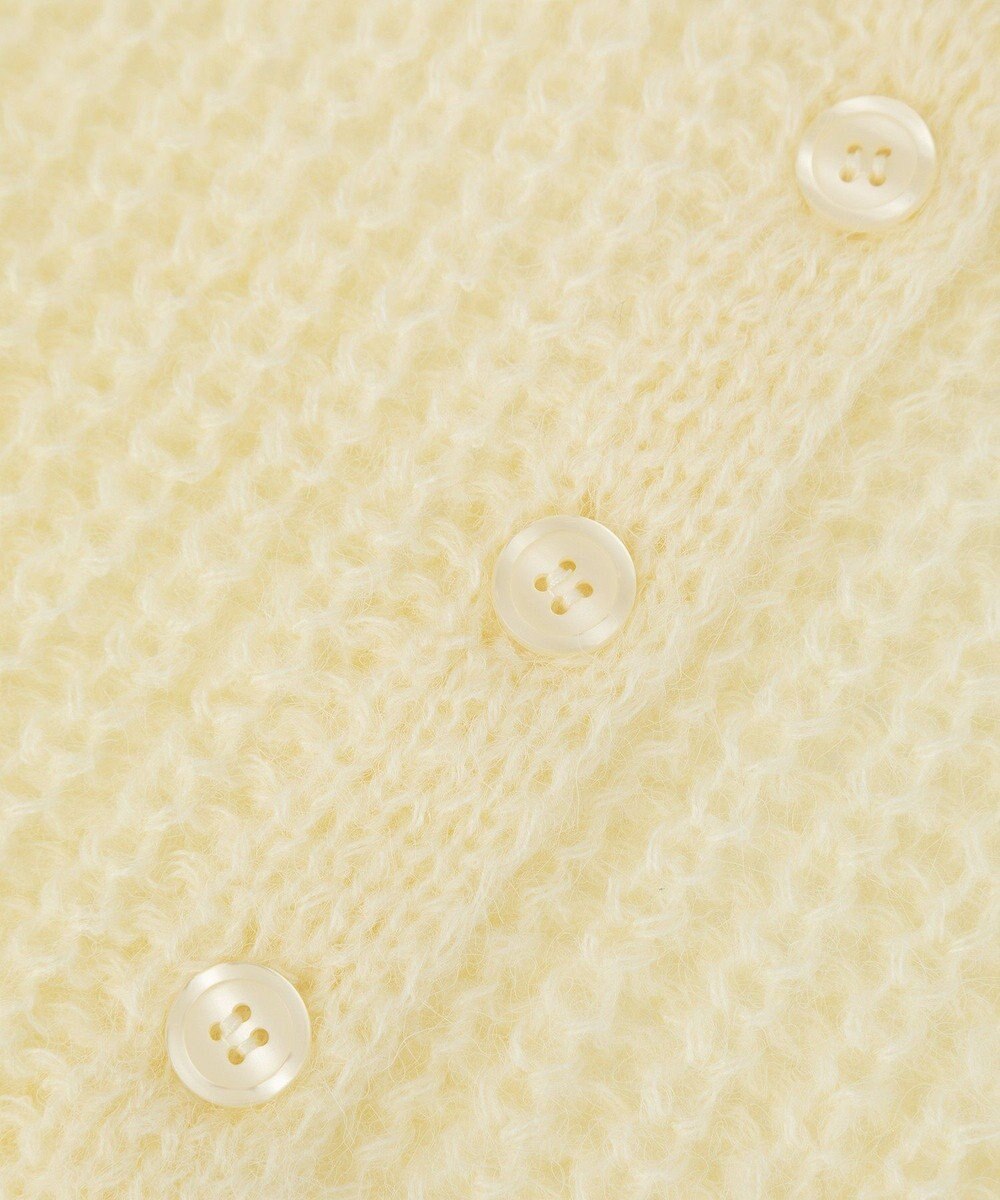 AMERICAN HOLIC 【2WAY】モヘヤ風甘編みカーディガン 