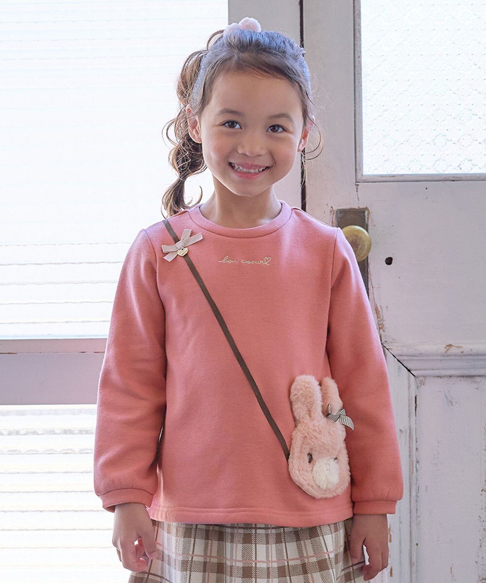 ANY KIDS 裏シャギー ポシェット トレーナー 