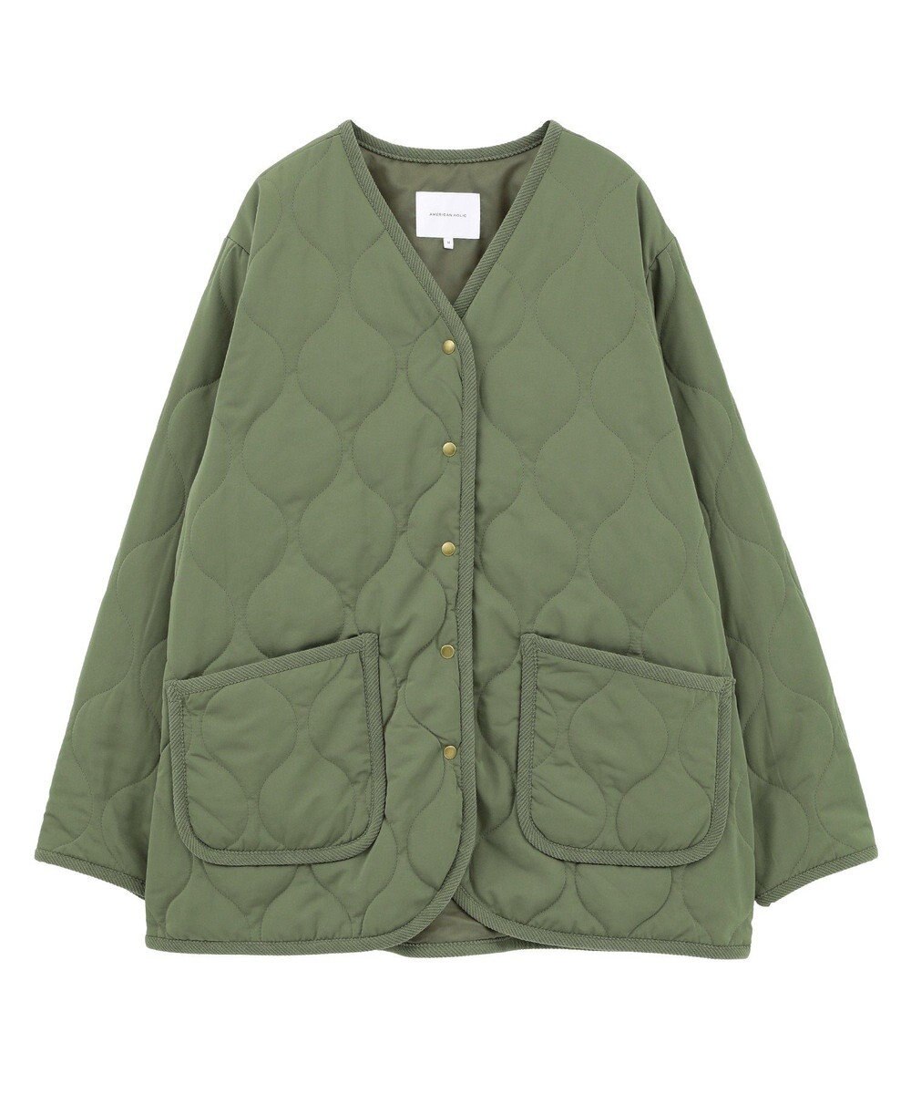 AMERICAN HOLIC キルティングブルゾン 