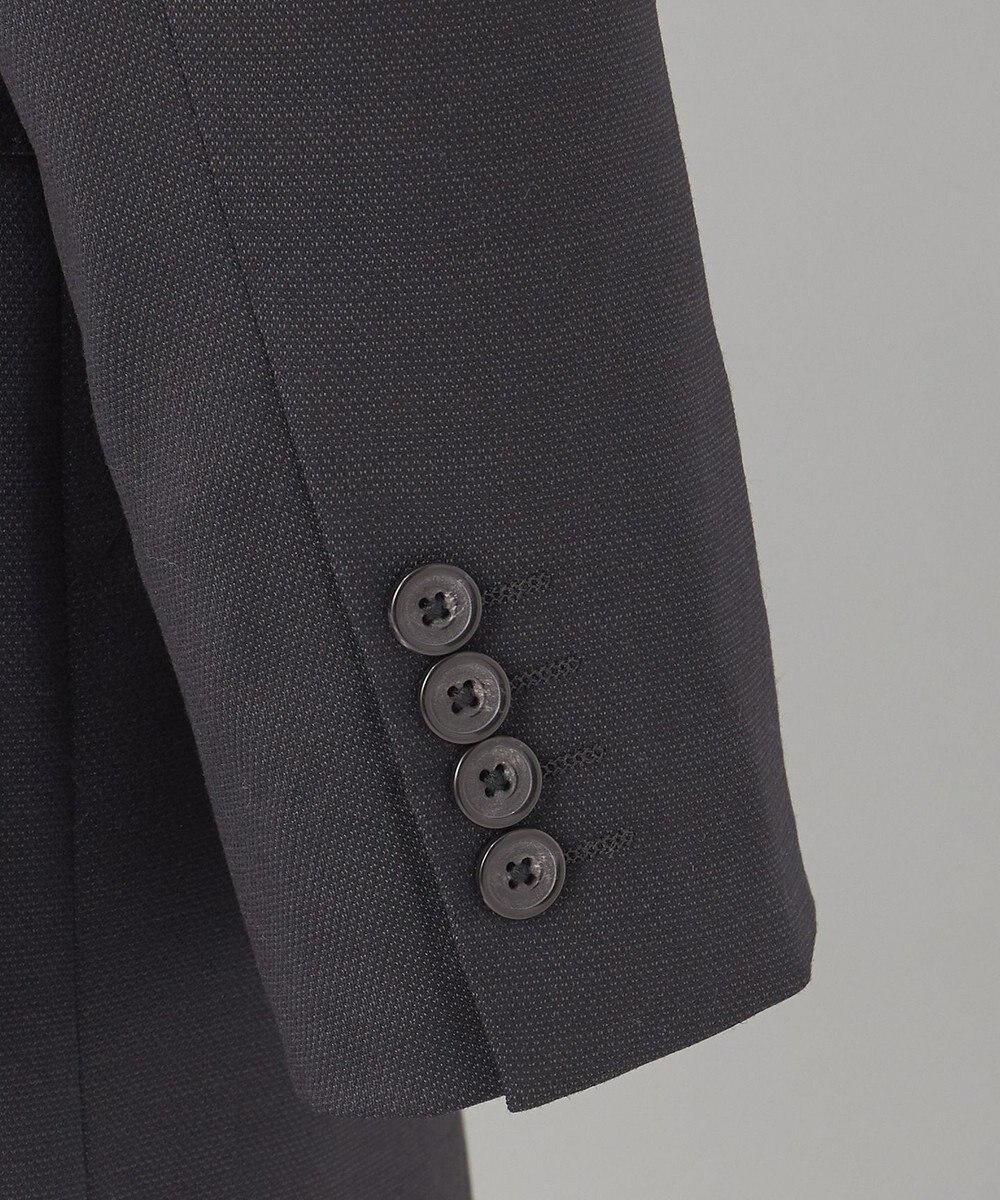 GOTAIRIKU ロングシーズン着用可【横伸度15％/ストレッチ性抜群】タスマニア120ｓスーパーストレッチ スーツ（グレー） 