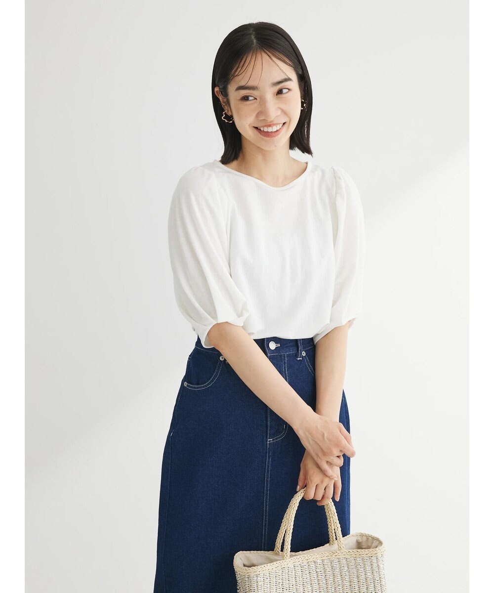 Green Parks 袖ボリュームカノコプルオーバー 