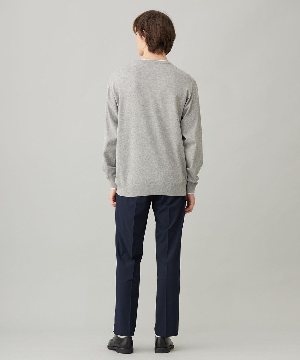 UNFILO MENS スタイリッシュ ニット プルオーバー 