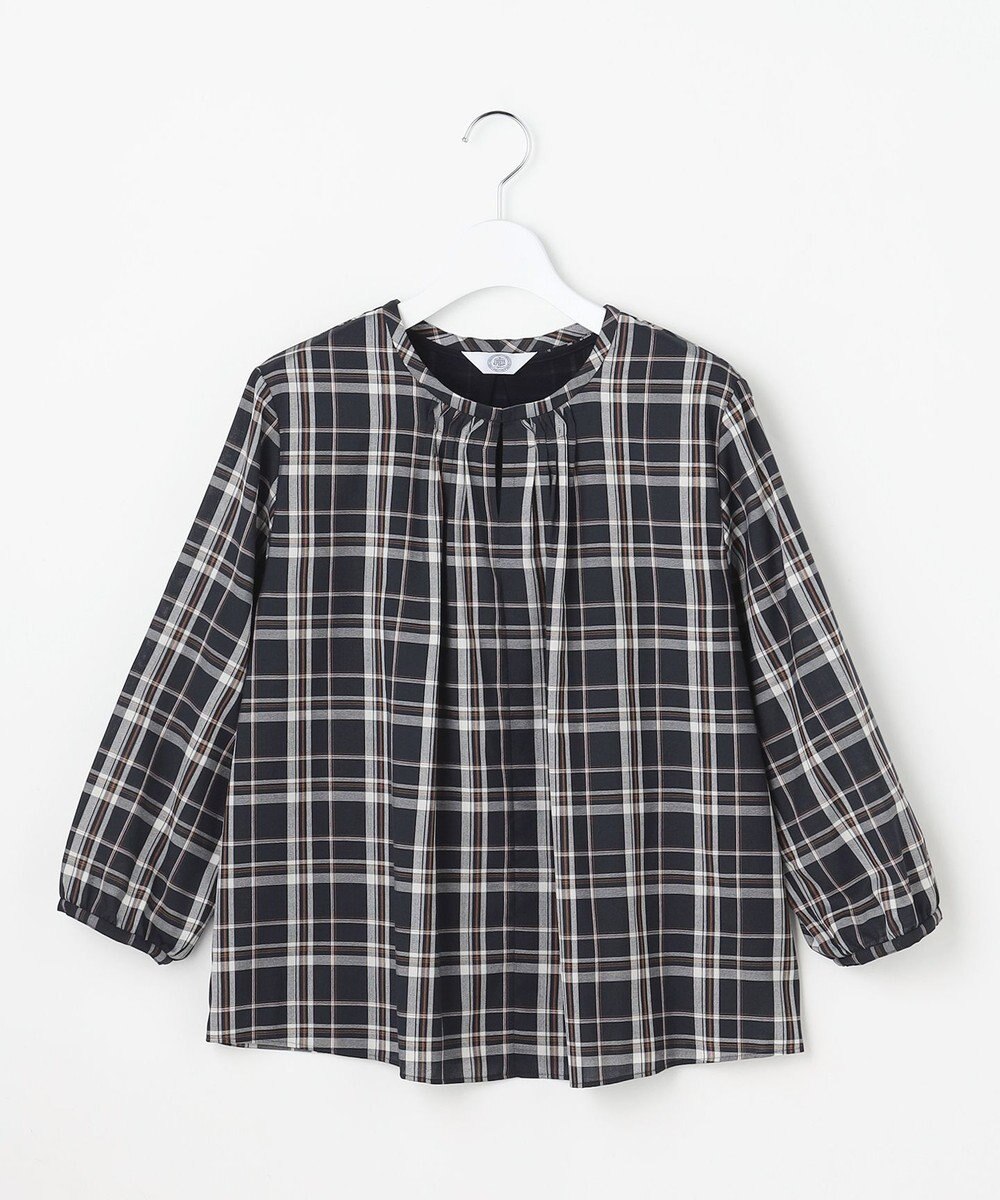 J.PRESS LADIES プロビスストライプ＆チェック カットソー 