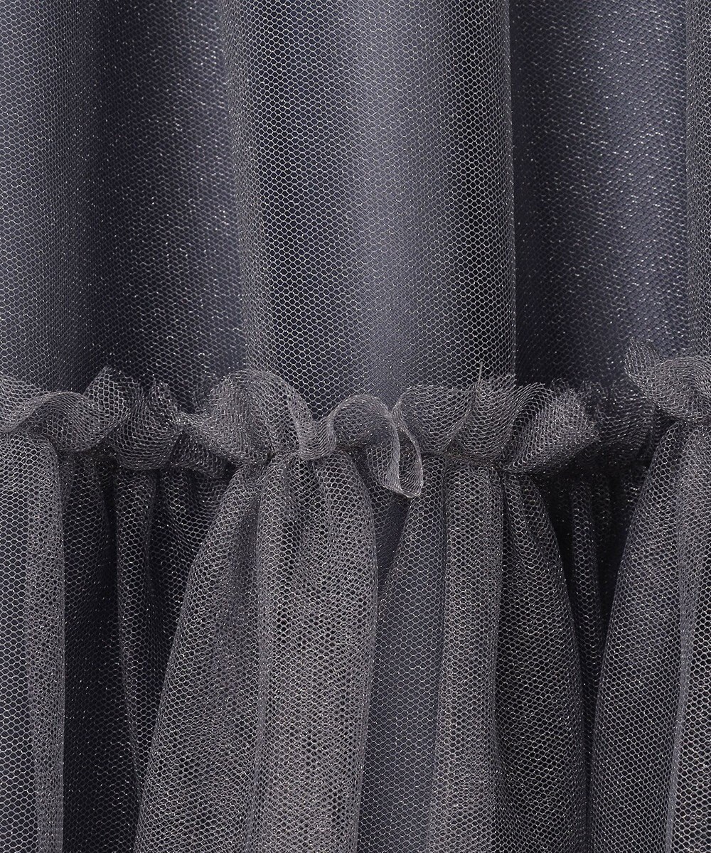 Feroux 【洗える】ラメチュール スカート 