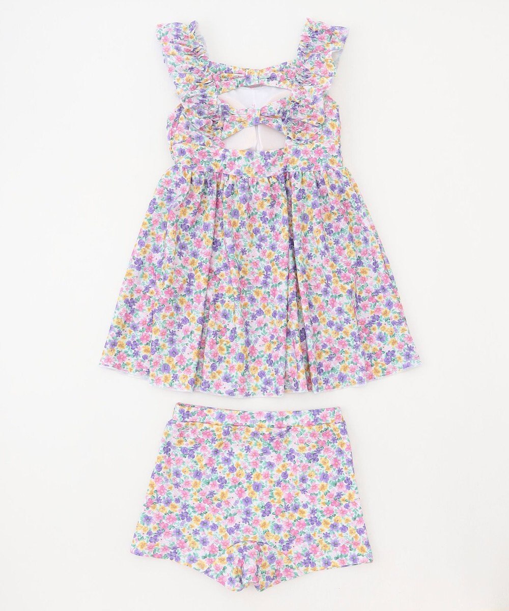 ANY KIDS 小花柄 セパレート水着 