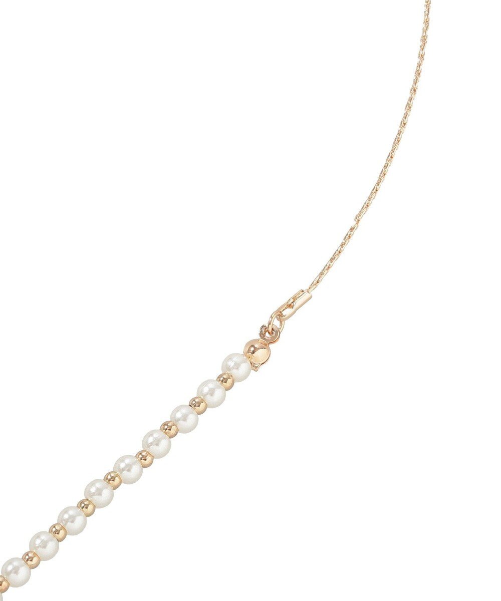Maison de FLEUR カーリーリボンスライドネックレス 