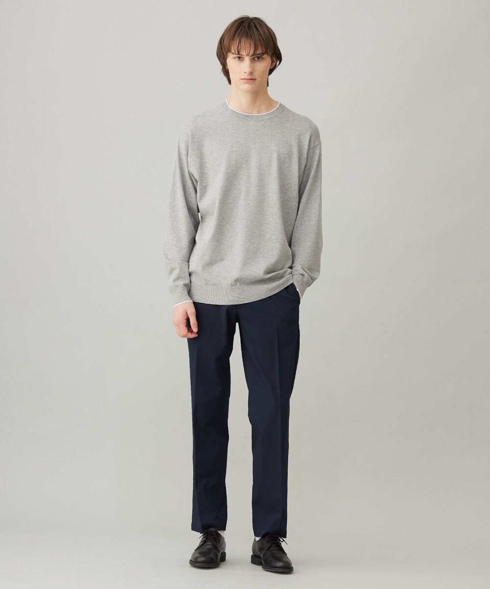 UNFILO MENS スタイリッシュ ニット プルオーバー 