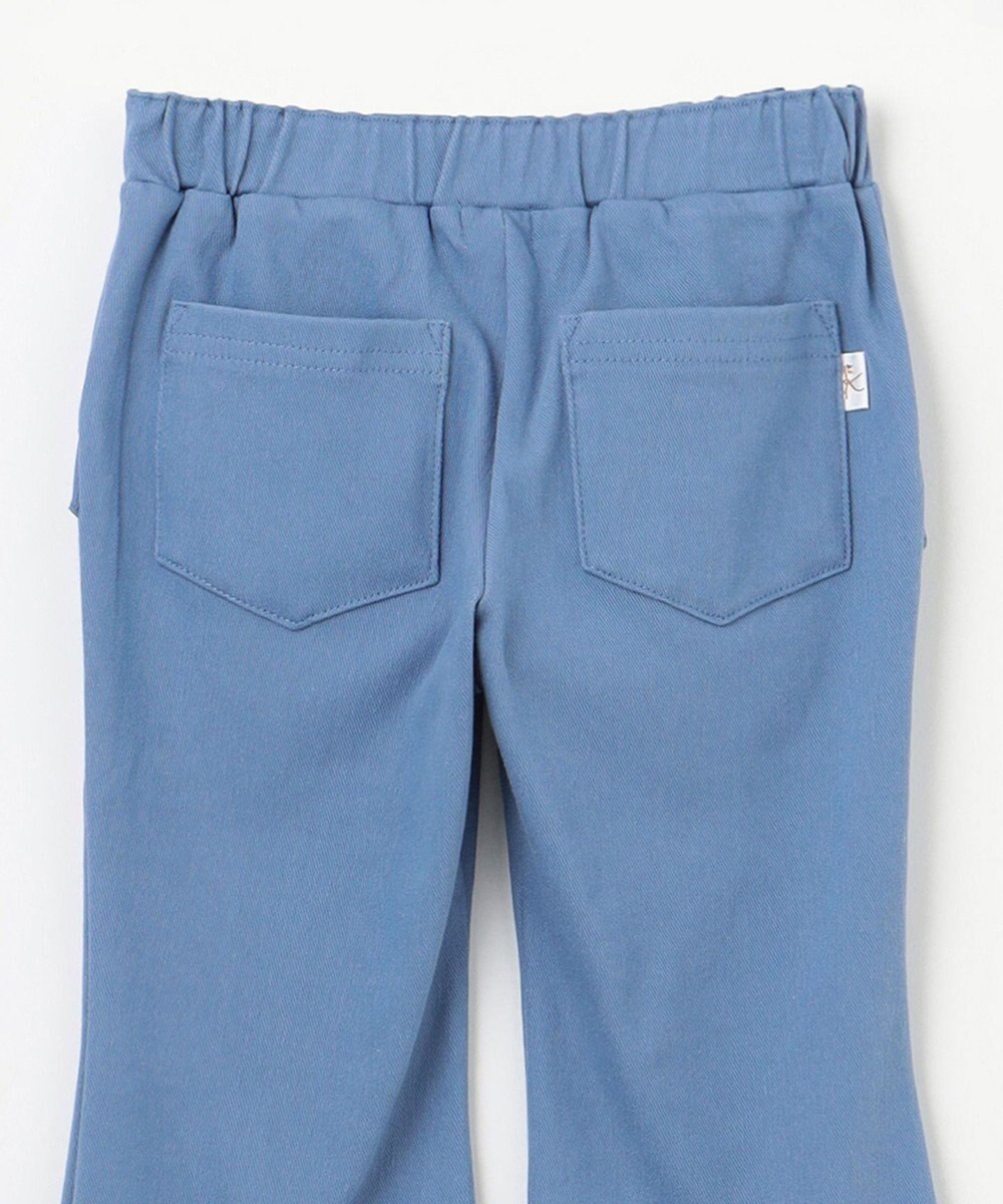 組曲 KIDS 【110-140㎝】フレアーデニムニット パンツ 