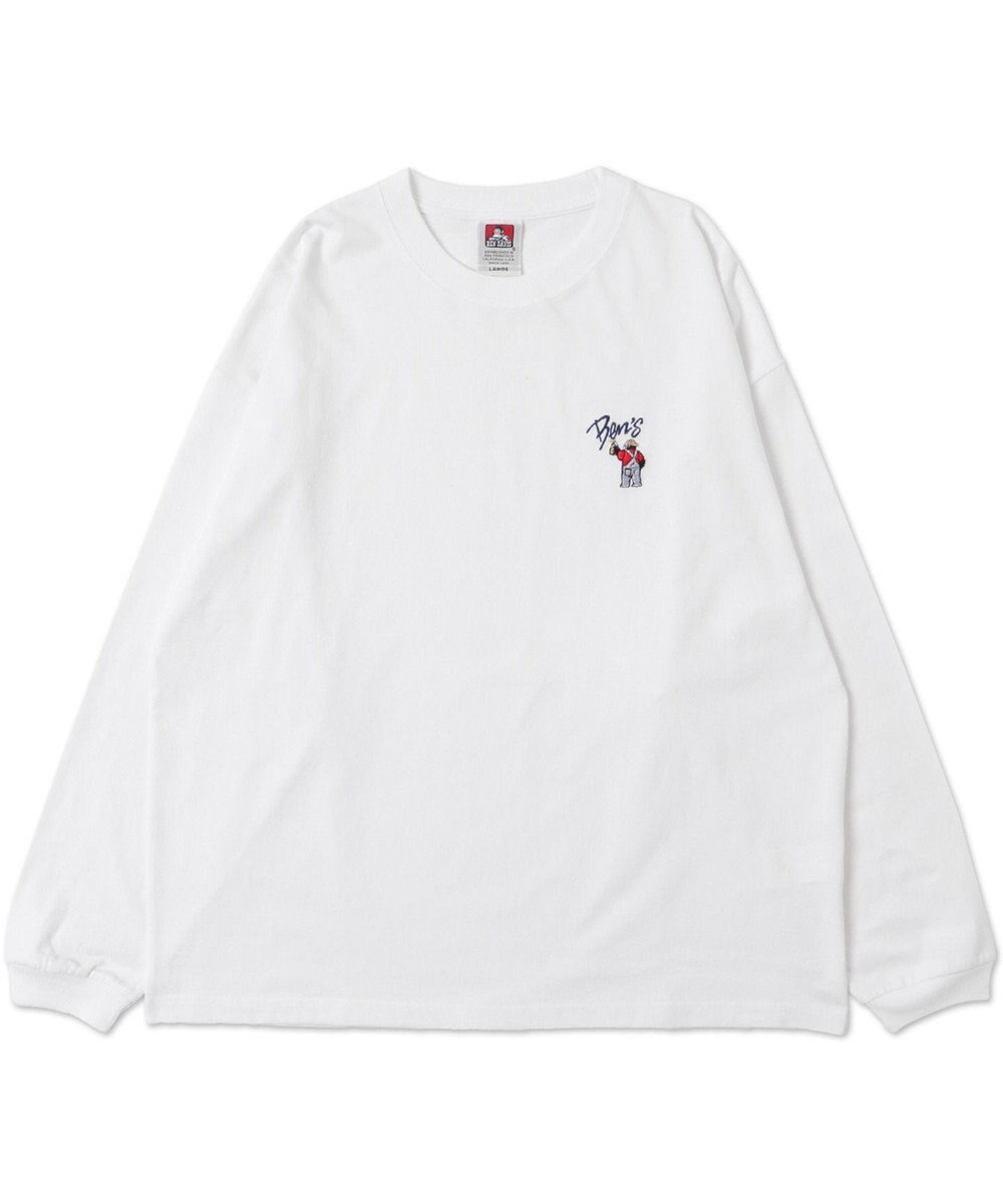WEGO 【ユニセックス着用ITEM】別注BENDAVISワンポイントT（LS） 