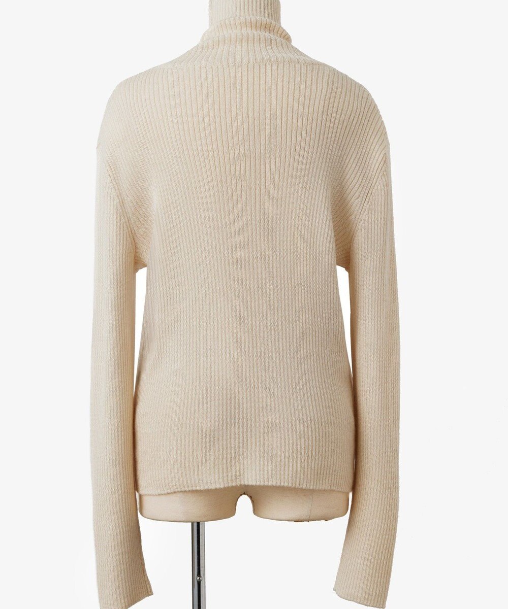 TOQUE 〈大草直子さんアドバイザー〉ベビーアルパカ×シルク ハイネックニット 