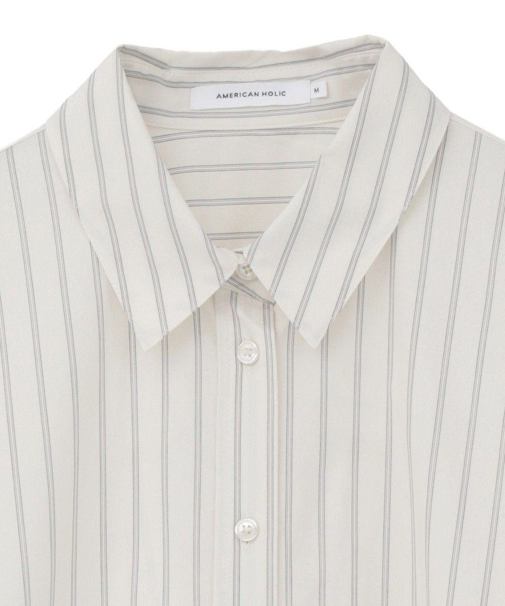 AMERICAN HOLIC 配色レギュラーカラーシャツ 