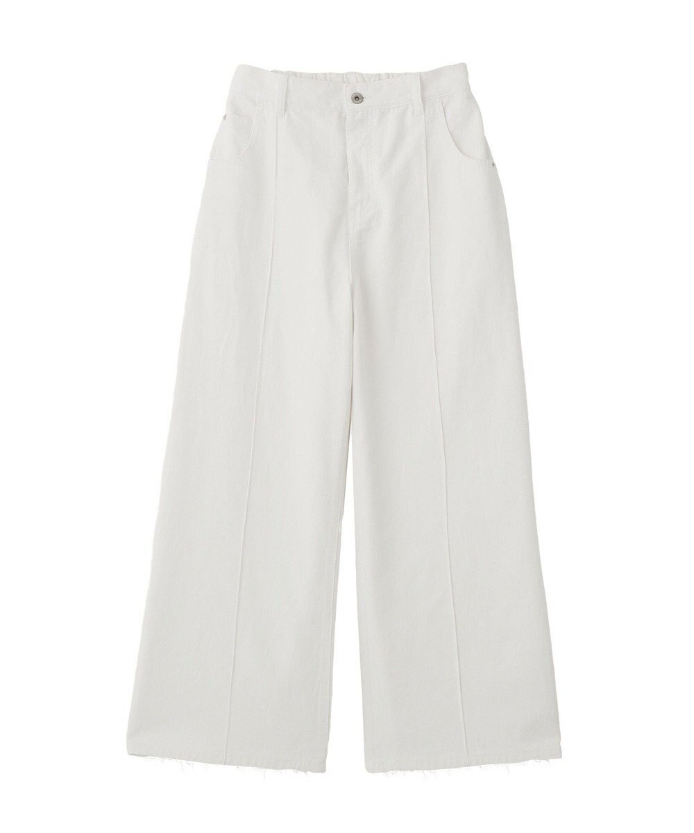 YECCA VECCA 綿麻バギーツイルパンツ 
