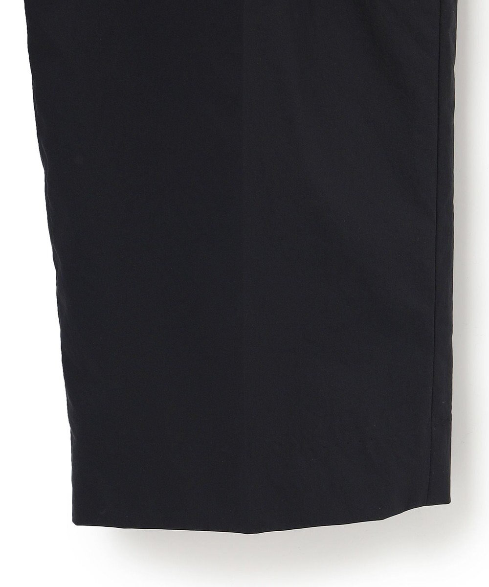 ICB 【洗える】 エコナイロンストレッチ ワイドストレートパンツ 