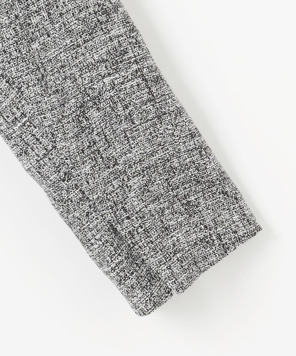 J.PRESS LADIES 【セットアップ対応】Light Tweed ノーカラー ジャケット 